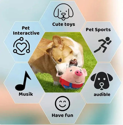 PetPal- Active Moving Pet Plush Toy for Dogs